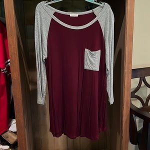 NWOT medium long sleeve comfortable stretchy tee